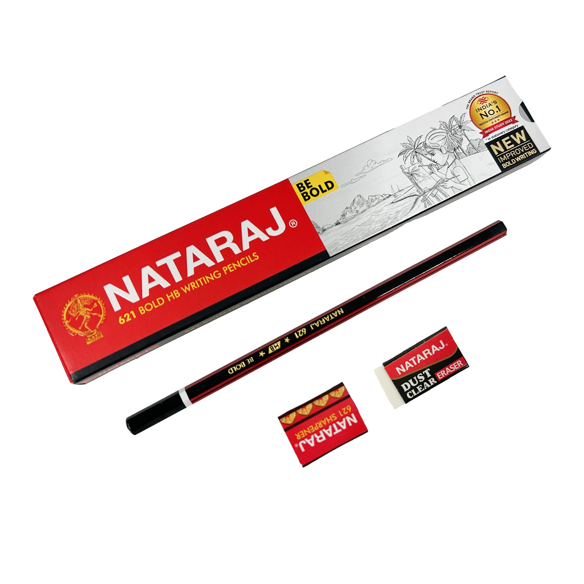 Natraj Pencil Pack (10 Pencils).